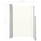 vidaXL Ausziehbare Seitenmarkise 100 x 300 cm Creme vidaXL Ausziehbare Seitenmarkise 100 x 300 cm Creme