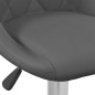 vidaXL Barhocker 2 Stk. Dunkelgrau Samt vidaXL Barhocker 2 Stk. Dunkelgrau Samt