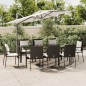 vidaXL 9-tlg. Garten-Essgruppe mit Kissen Schwarz Poly Rattan vidaXL 9-tlg. Garten-Essgruppe mit Kissen Schwarz Poly Rattan