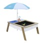 AXI Sand- und Wassertisch Linda mit Spielküche Braun und Weiß AXI Sand- und Wassertisch Linda mit Spielküche Braun und Weiß