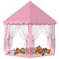 vidaXL Prinzessin-Spielzelt mit 250 Bällen Rosa 133x140 cm vidaXL Prinzessin-Spielzelt mit 250 Bällen Rosa 133x140 cm