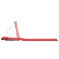 vidaXL Klappbare Strandmatte 2 Stk. Stahl und Stoff Rot vidaXL Klappbare Strandmatte 2 Stk. Stahl und Stoff Rot