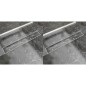 vidaXL Lineare Duschrinnen 2 Stk. 730 x 140 mm Edelstahl vidaXL Lineare Duschrinnen 2 Stk. 730 x 140 mm Edelstahl