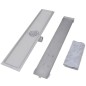 vidaXL Lineare Duschrinnen 2 Stk. 730 x 140 mm Edelstahl vidaXL Lineare Duschrinnen 2 Stk. 730 x 140 mm Edelstahl