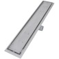 vidaXL Lineare Duschrinnen 2 Stk. 730 x 140 mm Edelstahl vidaXL Lineare Duschrinnen 2 Stk. 730 x 140 mm Edelstahl