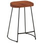 vidaXL Gavin Barhocker 2 Stk. 45x40x63 cm Massivholz Mango vidaXL Gavin Barhocker 2 Stk. 45x40x63 cm Massivholz Mango