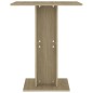 vidaXL Bistrotisch Sonoma-Eiche 60x60x75 cm Holzwerkstoff vidaXL Bistrotisch Sonoma-Eiche 60x60x75 cm Holzwerkstoff
