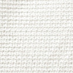 vidaXL Sonnensegel HDPE Quadratisch 2 x 2 m Weiß