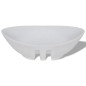 Keramik Waschbecken Keramikspülen Überlauf Oval 59 x 38,5 cm Keramik Waschbecken Keramikspülen Überlauf Oval 59 x 38,5 cm