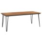 vidaXL Gartentisch Haarnadel-Tischbeine 200x90x75 cm Akazie Massivholz vidaXL Gartentisch Haarnadel-Tischbeine 200x90x75 cm Akazie Massivholz