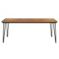 vidaXL Gartentisch Haarnadel-Tischbeine 200x90x75 cm Akazie Massivholz vidaXL Gartentisch Haarnadel-Tischbeine 200x90x75 cm Akazie Massivholz