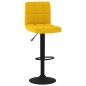 vidaXL Barhocker 2 Stk. Senfgelb Samt vidaXL Barhocker 2 Stk. Senfgelb Samt