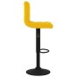 vidaXL Barhocker 2 Stk. Senfgelb Samt vidaXL Barhocker 2 Stk. Senfgelb Samt