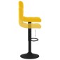 vidaXL Barhocker 2 Stk. Senfgelb Samt vidaXL Barhocker 2 Stk. Senfgelb Samt