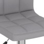 vidaXL Barhocker 2 Stk. Hellgrau Stoff vidaXL Barhocker 2 Stk. Hellgrau Stoff