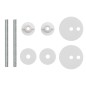 vidaXL Toilettensitze mit Deckel 2 Stk. MDF Blau Wassertropfen-Design vidaXL Toilettensitze mit Deckel 2 Stk. MDF Blau Wassertropfen-Design
