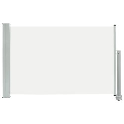 vidaXL Ausziehbare Seitenmarkise 60×300 cm Creme
