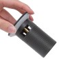 vidaXL Ablaufgarnitur mit Überlauf Grau 6,4x6,4x9,1 cm vidaXL Ablaufgarnitur mit Überlauf Grau 6,4x6,4x9,1 cm