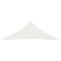 vidaXL Sonnensegel 160 g/m² Weiß 4x4x4 m HDPE