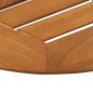 vidaXL Klappbarer Gartentisch Ø60x75 cm Massivholz Eukalyptus vidaXL Klappbarer Gartentisch Ø60x75 cm Massivholz Eukalyptus