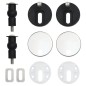 vidaXL Toilettensitze mit Soft-Close-Deckel 2 Stk. MDF Savanne-Design vidaXL Toilettensitze mit Soft-Close-Deckel 2 Stk. MDF Savanne-Design