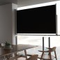 vidaXL Ausziehbare Seitenmarkise 140x300 cm Schwarz vidaXL Ausziehbare Seitenmarkise 140x300 cm Schwarz