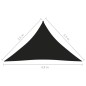 vidaXL Sonnensegel Oxford-Gewebe Dreieckig 3,5x3,5x4,9 m Schwarz vidaXL Sonnensegel Oxford-Gewebe Dreieckig 3,5x3,5x4,9 m Schwarz