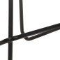 vidaXL Barhocker 2 Stk. Schwarz Echtleder vidaXL Barhocker 2 Stk. Schwarz Echtleder