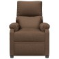 vidaXL Relaxsessel Braun Stoff vidaXL Relaxsessel Braun Stoff
