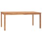 vidaXL Garten-Esstisch 180x90x77 cm Massivholz Teak vidaXL Garten-Esstisch 180x90x77 cm Massivholz Teak