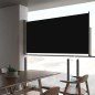 vidaXL Ausziehbare Seitenmarkise 80×300 cm Schwarz vidaXL Ausziehbare Seitenmarkise 80×300 cm Schwarz