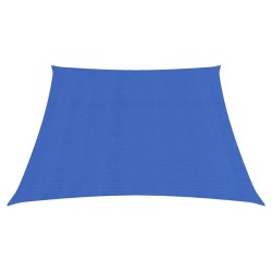 vidaXL Sonnensegel 160 g/m² Blau 3/4x2 m HDPE