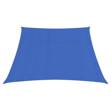 vidaXL Sonnensegel 160 g/m² Blau 3/4x2 m HDPE