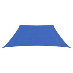 vidaXL Sonnensegel 160 g/m² Blau 3/4x2 m HDPE