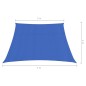 vidaXL Sonnensegel 160 g/m² Blau 3/4x2 m HDPE vidaXL Sonnensegel 160 g/m² Blau 3/4x2 m HDPE