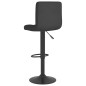 vidaXL Barhocker Schwarz Stoff vidaXL Barhocker Schwarz Stoff