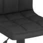 vidaXL Barhocker Schwarz Stoff vidaXL Barhocker Schwarz Stoff