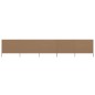 vidaXL 5-teiliges Windschutzgewebe 600 x 120 cm Taupe vidaXL 5-teiliges Windschutzgewebe 600 x 120 cm Taupe