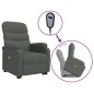 vidaXL Massagesessel mit Aufstehhilfe Dunkelgrau Stoff vidaXL Massagesessel mit Aufstehhilfe Dunkelgrau Stoff