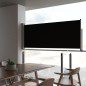 vidaXL Ausziehbare Seitenmarkise 100 x 300 cm Schwarz vidaXL Ausziehbare Seitenmarkise 100 x 300 cm Schwarz