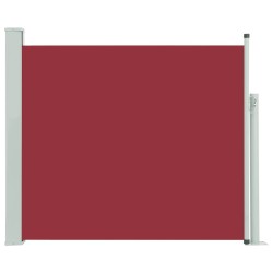 vidaXL Ausziehbare Seitenmarkise 100x300 cm Rot