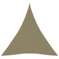 vidaXL Sonnensegel Oxford-Gewebe Dreieckig 3x4x4 m Beige vidaXL Sonnensegel Oxford-Gewebe Dreieckig 3x4x4 m Beige