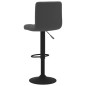 vidaXL Barhocker 2 Stk. Schwarz Samt vidaXL Barhocker 2 Stk. Schwarz Samt