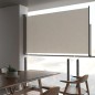 vidaXL Ausziehbare Seitenmarkise 140x300 cm Creme vidaXL Ausziehbare Seitenmarkise 140x300 cm Creme