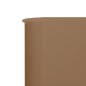 vidaXL 3-teiliges Windschutzgewebe 400 x 120 cm Taupe vidaXL 3-teiliges Windschutzgewebe 400 x 120 cm Taupe