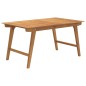 vidaXL Gartentisch 150x90x75 cm Massivholz Akazie vidaXL Gartentisch 150x90x75 cm Massivholz Akazie