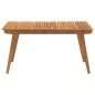 vidaXL Gartentisch 150x90x75 cm Massivholz Akazie vidaXL Gartentisch 150x90x75 cm Massivholz Akazie