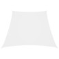 vidaXL Sonnensegel Oxford-Gewebe Trapezförmig 4/5x4 m Weiß vidaXL Sonnensegel Oxford-Gewebe Trapezförmig 4/5x4 m Weiß