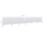 vidaXL 6-teiliges Windschutzgewebe 800 x 160 cm Sandweiß vidaXL 6-teiliges Windschutzgewebe 800 x 160 cm Sandweiß