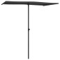 vidaXL Sonnenschirm mit Aluminium-Mast 180 x 110 cm Anthrazit vidaXL Sonnenschirm mit Aluminium-Mast 180 x 110 cm Anthrazit